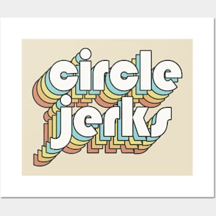 Retro Circle Jerks Posters and Art